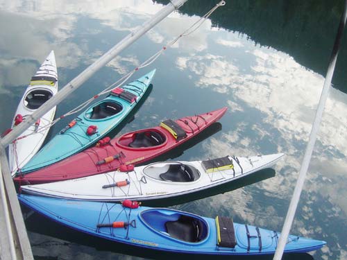 A Bouquet of Kayaks